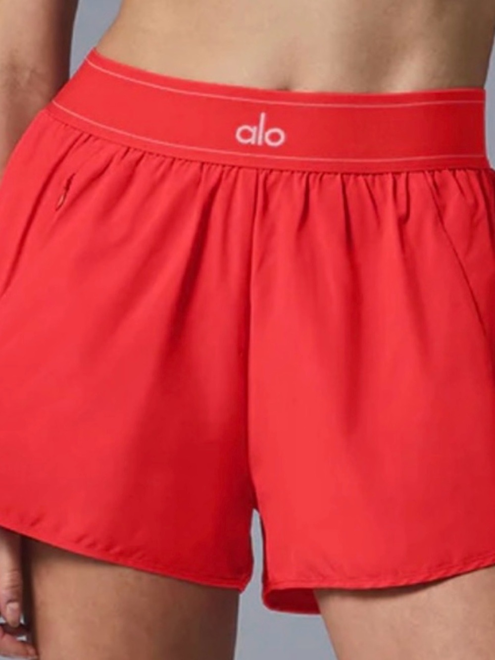 ALO Sz SM Matchpoint Shorts Candy Red SOLD OUT
